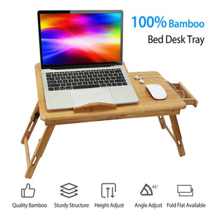 Bamboo Laptop Desk | Techable