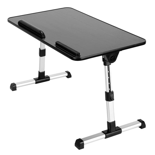 iMounTEK Laptop Lap Desk Adjustable Foldable Stand with Mouse Pad (Black)