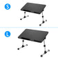 iMounTEK Laptop Lap Desk Adjustable Foldable Stand with Mouse Pad (Black)