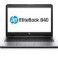 HP 14" EliteBook 840 G4 i5-7200U Laptop PC Computer – Silver – 16GB/256GB SSD Win 10