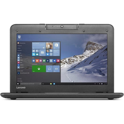 Lenovo 11.6" N22 80S6 Chromebook – Durable Student Laptop – 4GB RAM 64GB SSD WiFi  – Refurbished