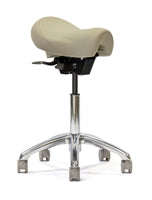 Western Sit-Stand Saddle Chair
