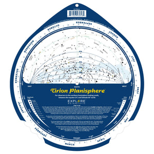 Tirion Double-Sided Multi-Latitude Planisphere