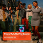 JBL Party Box Stage 320 Bluetooth Party Speaker Illuminated Splash‑Resistant 240W