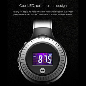 Zealot B19 Hi‑Fi Bass & LCD Display Ear-Cup (Over the Ear)