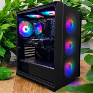 Custom Desktop PC – Rainbow Design – up to 4.0 GHz – 32 RAM - 1 TB SSD