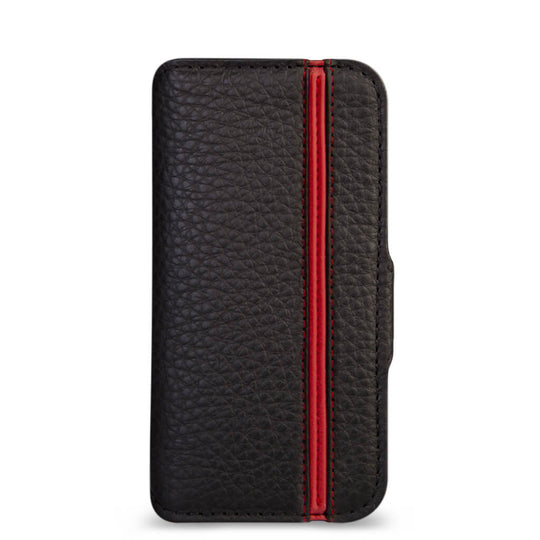 V-Mag GTR Wallet Wrap for iPhone 15 Pro leather case