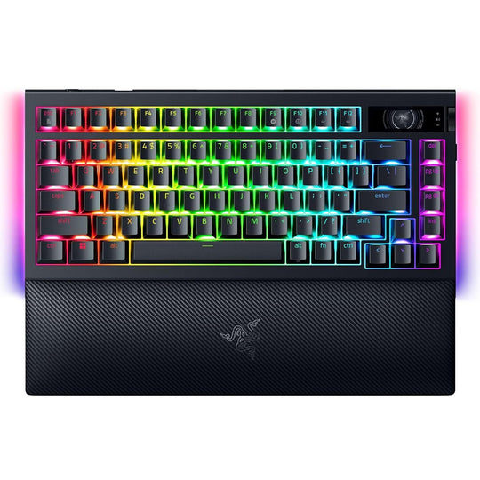 Razer BlackWidow V3 Pro Wireless Gaming Keyboard – Mechanical RGB – Black – (Refurbished)