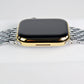 Apple Watch Series 8 (2022) GPS/Cellular A2774  - 45mm Stainless Steel - Custom 24K Gold Finish - Techable