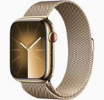 Apple Watch Series 6 (Late 2020) GPS/Cellular A2294  - 44mm Gold Stainless Steel Case & Gold Milanese Loop - Techable