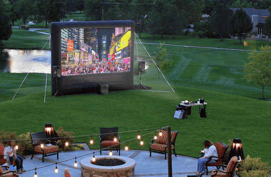 Elite Outdoor Movies Home 20' Inflatable Screen - Techable