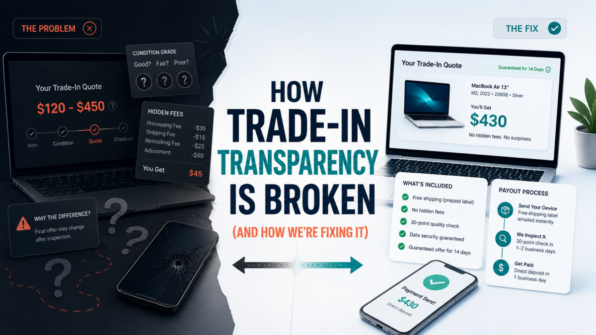How Trade-In Transparency Is Broken (And How We’re Fixing It)