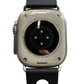 Apple Watch Ultra 3 Hermès (2025) – 49mm • GPS • Cellular – Natural Titanium Case • Noir Scub’H Diving Band – Warranty 04/27