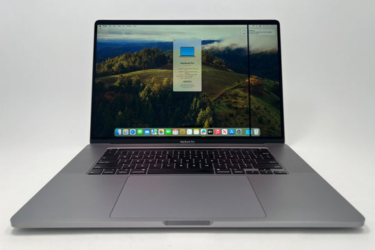 MacBook Pro (2019) 16-inch – Intel Core i7 2.6GHz • Radeon Pro 5300M – 16GB RAM 512GB SSD – 95 Cycles (Read)