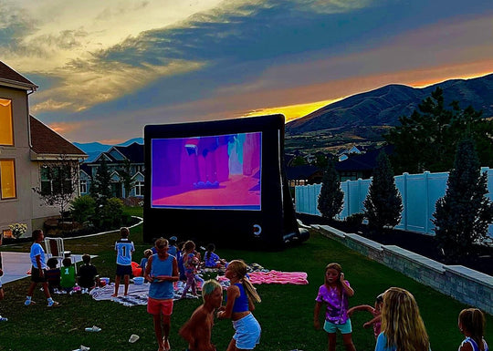 Elite Outdoor Movies Professional 13' Inflatable Screen - Techable