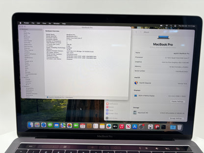 MacBook Pro (2018) 13-inch – Intel Core i7 2.7GHz • 16GB RAM 512GB SSD – Read