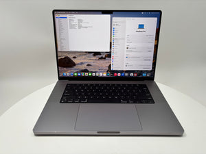 MacBook Pro (2021) 16-inch – Apple M1 Max 10-Core CPU • 24-Core GPU – 32GB RAM 1TB SSD – For Parts or Repair