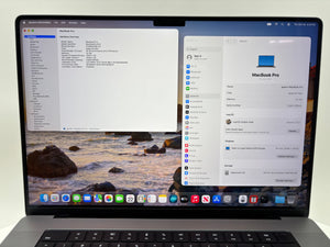 MacBook Pro (2021) 16-inch – Apple M1 Max 10-Core CPU • 24-Core GPU – 32GB RAM 1TB SSD – For Parts or Repair