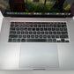 MacBook Pro (2019) 16-inch – Intel Core i9 2.4GHz • AMD 5500M – 32GB RAM 8TB SSD - 66 Cycles
