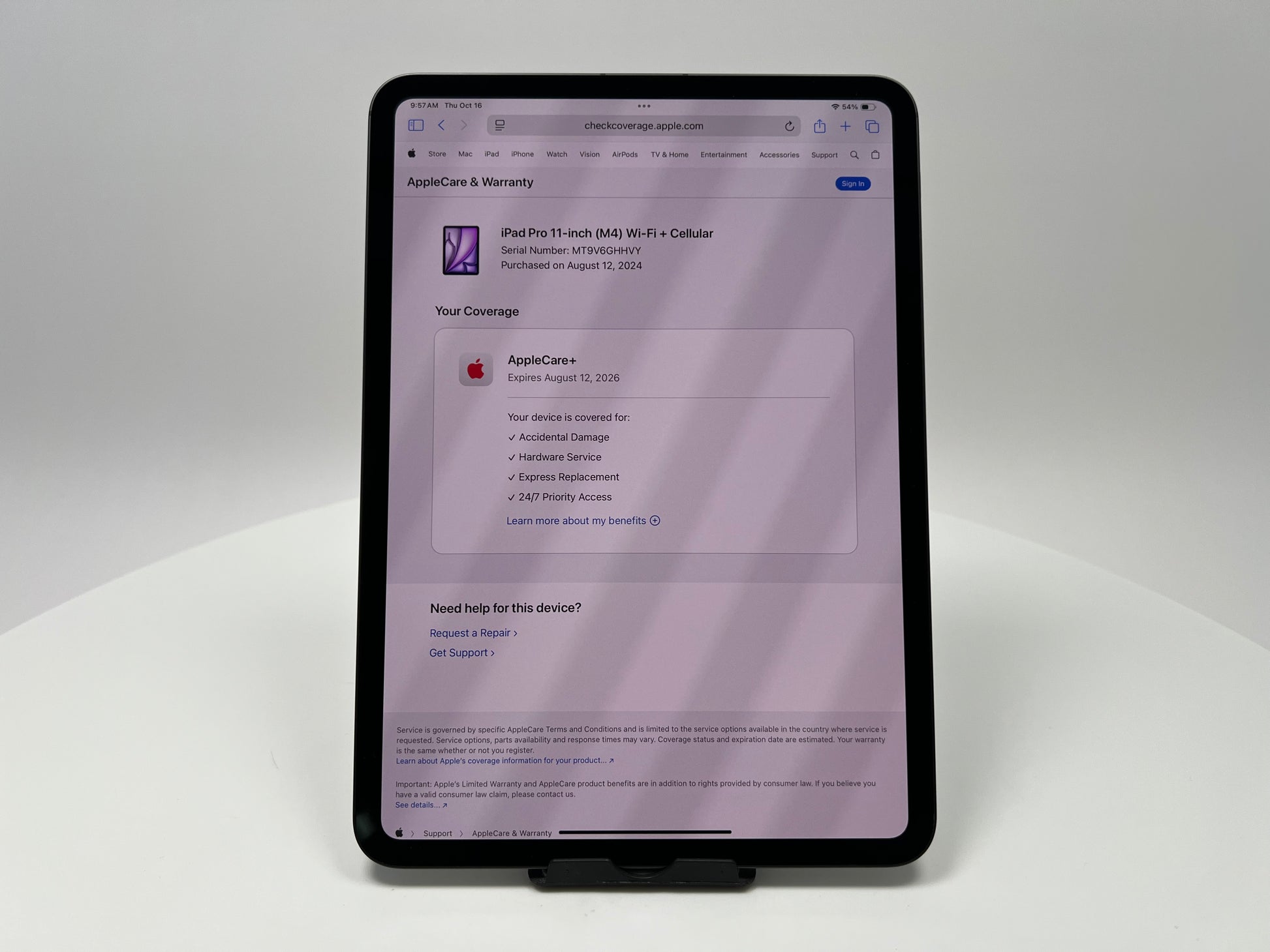 iPad Pro 11"/13‑inch (2024) M4 Nano-Texture | Techable