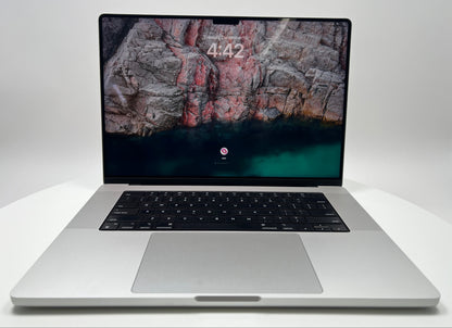 MacBook Pro (2021) 16-inch – Apple M1 Pro 10-Core CPU • 16-Core GPU – 32GB RAM 8TB SSD – Read