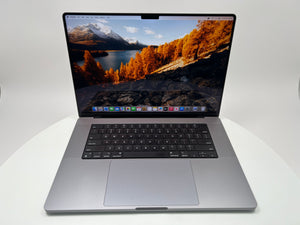 MacBook Pro (2021) 16-inch – Apple M1 Max 32-Core GPU – 64GB RAM 2TB SSD – 44 Cycles • 98.3% BH