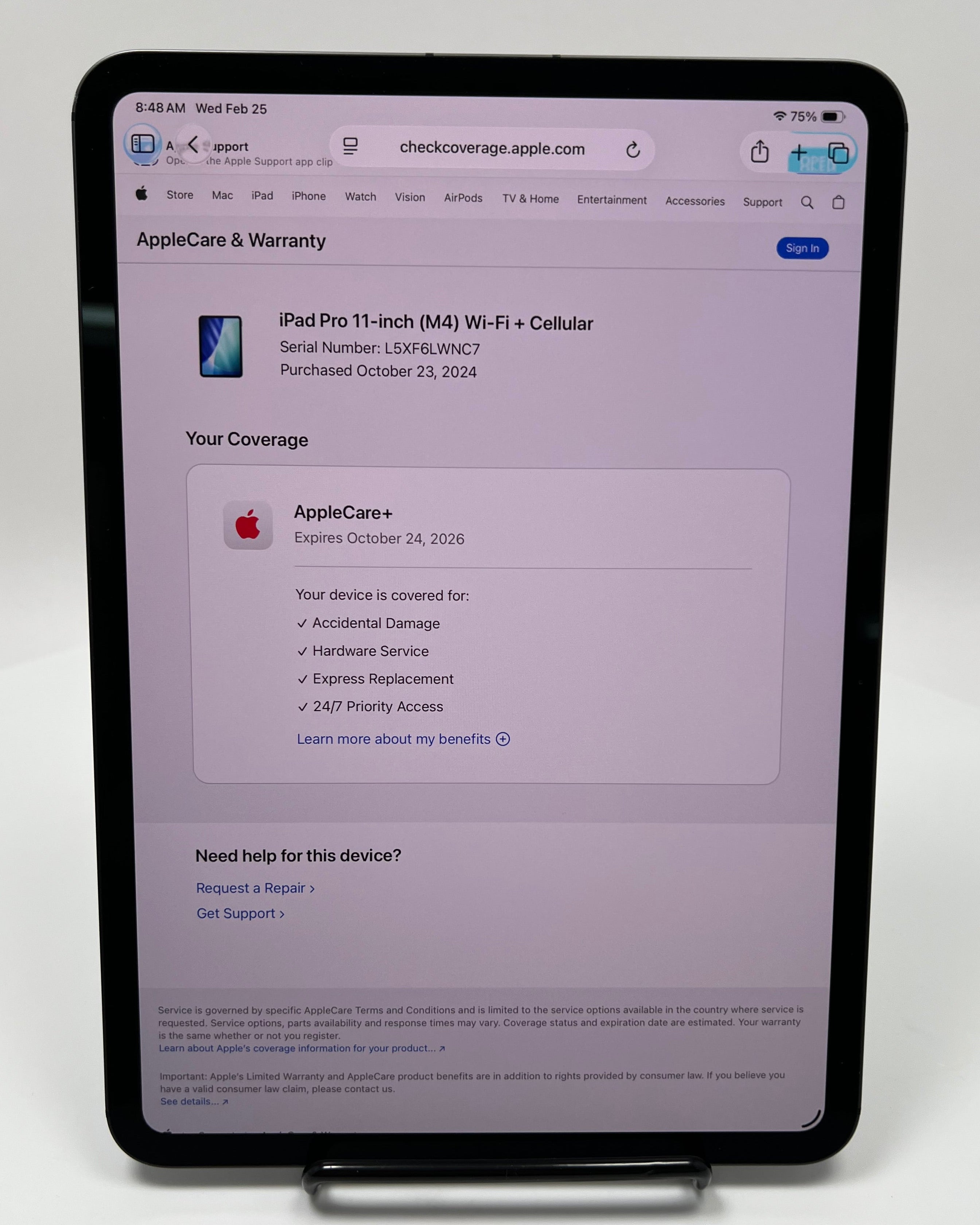 iPad Pro (2024) 11