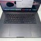 MacBook Pro (2023) 16-inch – Apple M3 Max 16-Core CPU • 40-Core GPU – 128GB RAM 4TB SSD – Read