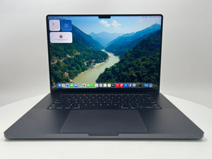 MacBook Pro (2023) 16-inch – Apple M3 Max 16-Core CPU • 40-Core GPU – 128GB RAM 2TB SSD – 57 Cycles