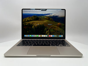 MacBook Air (2022) 13-inch – Apple M2 8-Core CPU • 8-Core GPU – 8GB RAM 256GB SSD – 71 Cycles