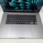 MacBook Pro (2019) 16-inch – Intel Core i9 2.4GHz • AMD 5500M – 16GB RAM 1TB SSD – Read