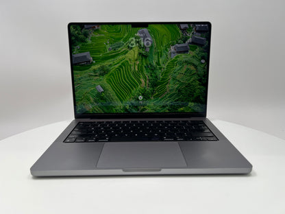 MacBook Pro (2023) 14-inch – Apple M2 Pro 10-Core CPU • 16-Core GPU – 16GB RAM 512GB SSD – Read