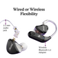 Jrumz XP02 Expression+ Wireless Earphones- Black