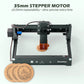 Kortek Laser Engraver Machine, 2.5W/5W/10W, ±0.01mm High Precision, IR Laser Compatible, Portable CNC Laser Cutter