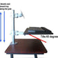 DVC03-KB Ergonomic Keyboard Tray with Mouse Tray for CUZZI DVC Pole Carts