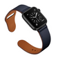 Leather Apple Watch Band For iWatch Series 4 – 8 Two-Piece Strap