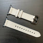 Leather + Silicone Apple Watch Band – Series 2-8 • 38-45 mm – Hybrid Comfort