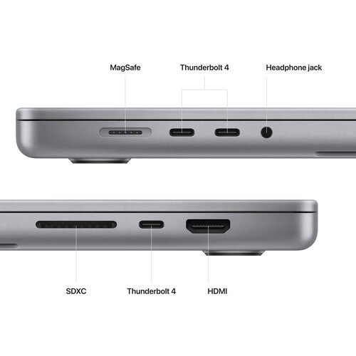 Apple MacBook Pro (2023) Rymdgrå M2 Max 96GB 2000GB SSD 38-core 16.2  (Z176-MNWA3KS/A-09SE)