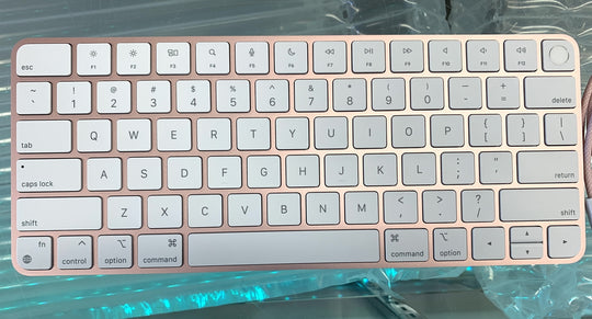 Apple Magic Keyboard (2nd Gen) Touch ID / Pink Compact A2449 (Refurbished)