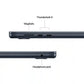 MacBook Air 2025 15 inch M4 Midnight | Techable