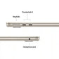 MacBook Air (2025) 13-inch – Apple M4 10-Core CPU • 8-Core GPU – 16GB RAM 256GB SSD – 5 Cycles • Warranty 07/27