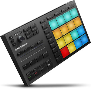 OPEN BOX Native Instruments MASCHINE MIKRO MK3 Drum Controller - Compact Beat-Making Tool, Integrated Software, Touch-Sensitive Pads
