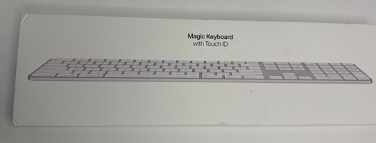 Apple Magic Keyboard 2 Touch ID & Numeric Keypad / Wireless Bluetooth ( Open box)