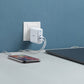 Anker PowerPort Atom III 60W | GaN Fast Charger | USB-C Adapter | White