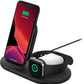 Belkin 3-in-1 Wireless Charger | Fast Charging Stand | For Apple iPhone, Watch, and AirPods