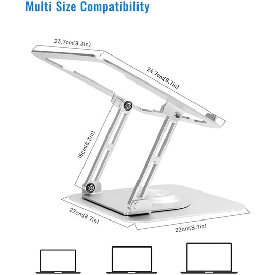 Metal Laptop Stand Riser Foldable | Techable