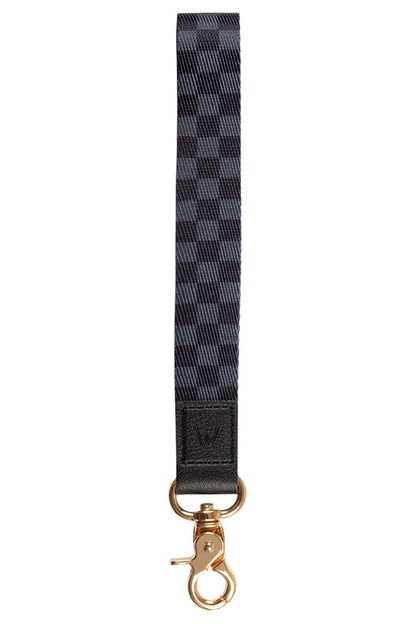 Midnight Check Wrist Lanyard