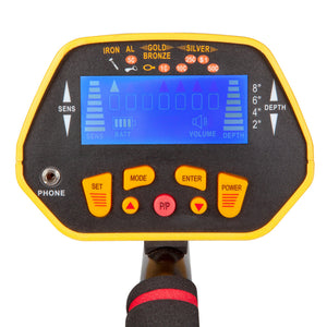 Digital Metal Detector with Headphones