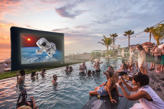 Elite Outdoor Movies 13' Nano Outdoor Cinema System - Techable