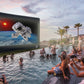 Elite Outdoor Movies 17' Nano Outdoor Cinema System